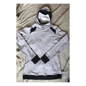 EUC. Lululemon cowl neck hooded pullover.